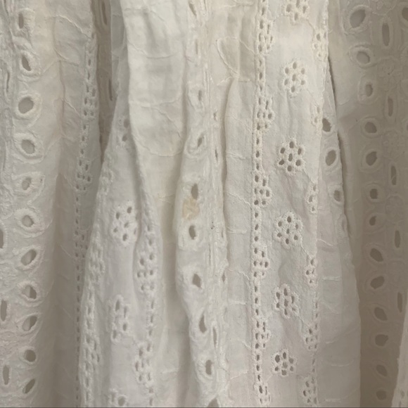 RW&CO White Broderie Anglaise/ Eyelet Lace Dress - Picture 12 of 12